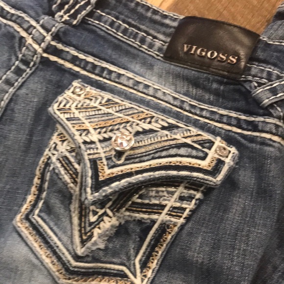 Vigoss Jean Capri Pants - Picture 2 of 5